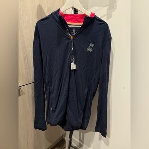 Psycho bunny long sleeve zip up